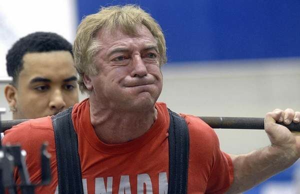 Jerry Marentette competing